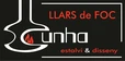 Logotip de Llars de foc Unha, estalvi i disseny